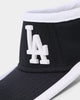 New Era Los Angeles Dodgers 'Stone Rubber' Visor Black/White