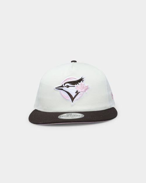 New Era Toronto Blue Jays 'Neopolitan' Golfer Snapback Chrome White/Walnut/Pink