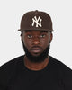 New Era New York Yankees Old Golfer Snapback Walnut