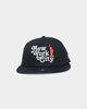New Era New York Mets "New York Souvenir" Old Golfer Snapback Black/Orange