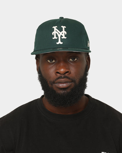New Era New York Mets 'Chain Stitch' Golfer Snapback Dark Green