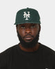 New Era New York Mets 'Chain Stitch' Golfer Snapback Dark Green