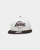 New Era Los Angeles Lakers 'Neopolitan' Golfer Snapback Chrome White/Walnut/Pink