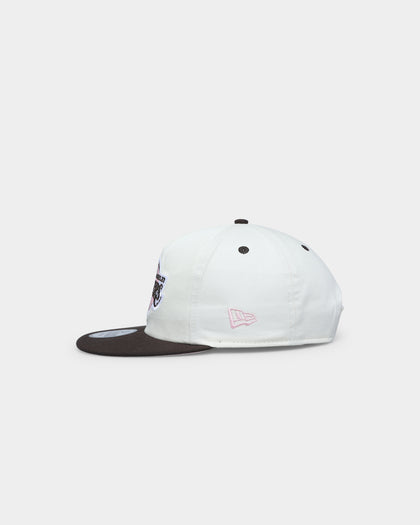 New Era Los Angeles Lakers 'Neopolitan' Golfer Snapback Chrome White/Walnut/Pink
