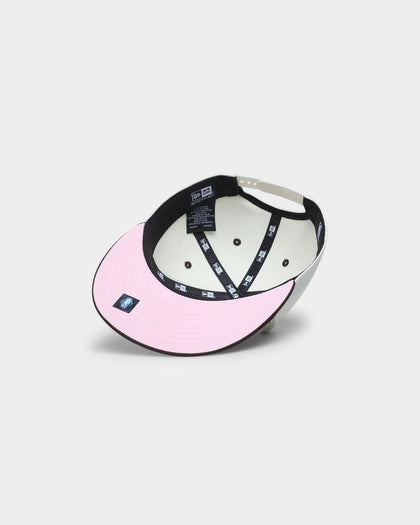New Era Los Angeles Lakers 'Neopolitan' Golfer Snapback Chrome White/Walnut/Pink