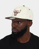 New Era Chicago Bulls 'Neopolitan' Golfer Snapback Chrome White/Walnut/Pink