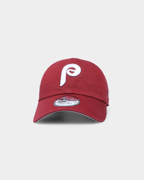 New Era Philadelphia Phillies 'Washed Cardinal' Casual Classic Strapback Original Team Colours