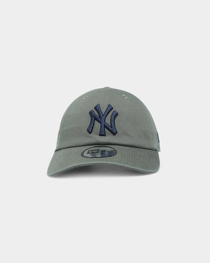 New Era New York Yankees 'Washed Olive' Casual Classic Strapback Olive Green