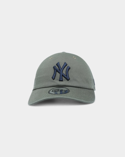 New Era New York Yankees 'Washed Olive' Casual Classic Strapback Olive Green