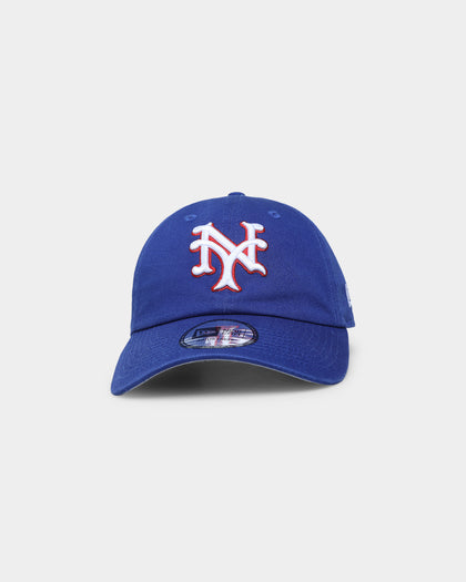 New Era New York Mets 'Washed Royal Blue' Casual Classic Strapback Original Team Colours