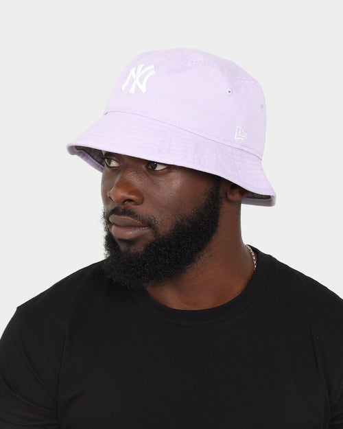New Era New York Yankees Q122 Bucket Hat Pastel Lilac