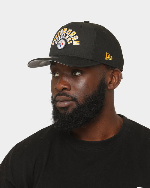 New Era Pittsburgh Steelers 'Arch Logo' Original Fit 9FIFTY Snapback Black/Original Team Colours