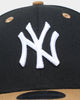New Era New York Yankees Original Fit 9FIFTY Snapback Black/Wheat