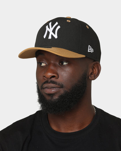 New Era New York Yankees Original Fit 9FIFTY Snapback Black/Wheat
