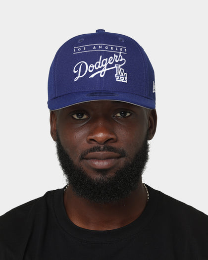 New Era Los Angeles Dodgers Line Script Q122 9FIFTY Original Fit OTC/Blue
