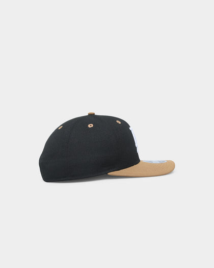 New Era Los Angeles Dodgers Original Fit 9FIFTY Snapback Black/Wheat