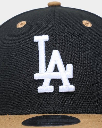 New Era Los Angeles Dodgers Original Fit 9FIFTY Snapback Black/Wheat
