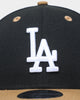 New Era Los Angeles Dodgers Original Fit 9FIFTY Snapback Black/Wheat