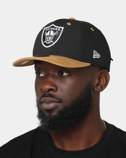 New Era Las Vegas Raiders Original Fit 9FIFTY Snapback Black/Wheat