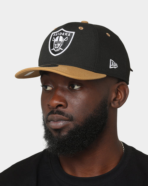 New Era Las Vegas Raiders Original Fit 9FIFTY Snapback Black/Wheat