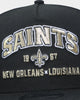 New Era New Orleans Saints 'Arch Script' 9FIFTY A-Frame Snapback Original Team Colours