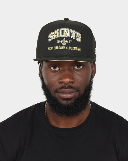 New Era New Orleans Saints 'Arch Script' 9FIFTY A-Frame Snapback Original Team Colours