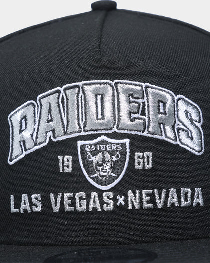 New Era Las Vegas Raiders "Arch Logo" 9FIFTY  A-Frame Snapback OTC