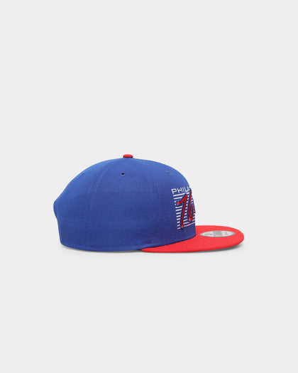 New Era Philadelphia 76ers 'Retro Script' Original Fit 9FIFTY® Snapback OTC