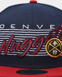 New Era Denver Nuggets 'Retro Script' Original Fit 9FIFTY® Snapback OTC