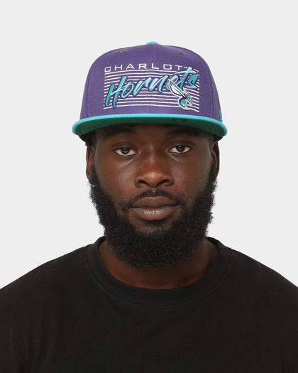 New Era Charlotte Hornets 'Retro Script' Original Fit 9FIFTY® Snapback OTC