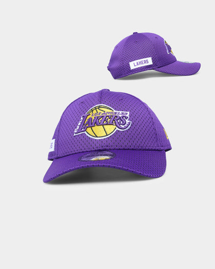 New Era Los Angeles Lakers 'Dashmark Mesh' 9FORTY Snapback OTC Purple