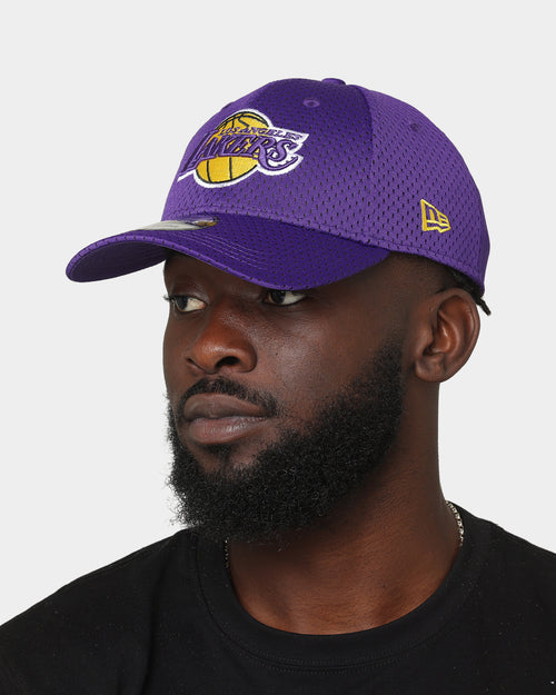 New Era Los Angeles Lakers 'Dashmark Mesh' 9FORTY Snapback OTC Purple