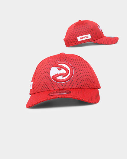 New Era Atlanta Hawks 'Dashmark Mesh' 9FORTY Snapback OTC Red
