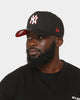 New Era New York Yankees 9FORTY K-Frame Snapback Black/Scarlet