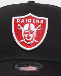 New Era Las Vegas Raiders 9FORTY K-Frame Snapback Black/Scarlet