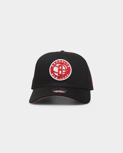 New Era Brooklyn Nets 9FORTY K-Frame Snapback Black/Scarlet