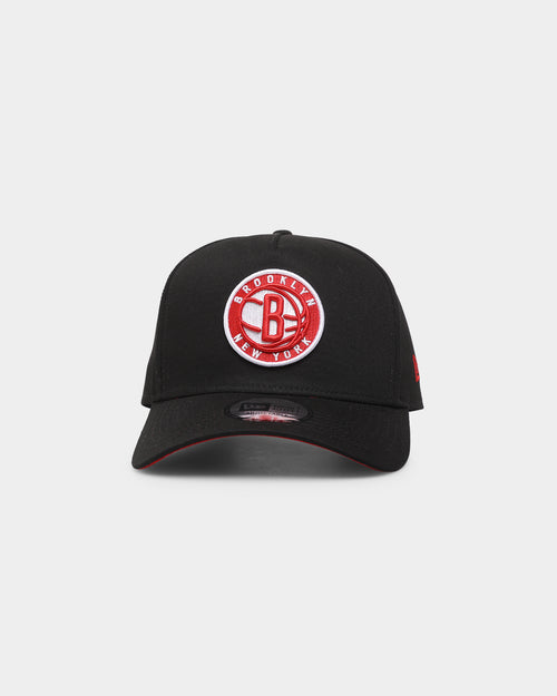 New Era Brooklyn Nets 9FORTY K-Frame Snapback Black/Scarlet