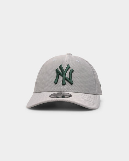 New Era New York Yankees 'Hexagon Dark Green' 9FORTY Strapback Grey/Green