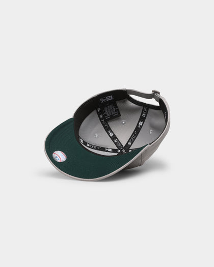 New Era New York Yankees 'Hexagon Dark Green' 9FORTY Strapback Grey/Green