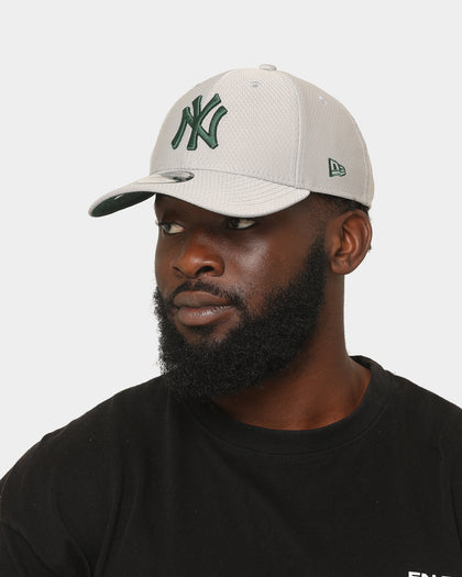 New Era New York Yankees 'Hexagon Dark Green' 9FORTY Strapback Grey/Green