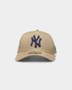 New Era New York Yankees 'Ripstop' 9FORTY A-Frame Snapback Wheat