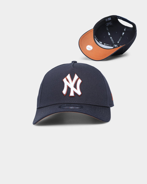New Era New York Yankees 9FORTY A-Frame Snapback Navy/Rust