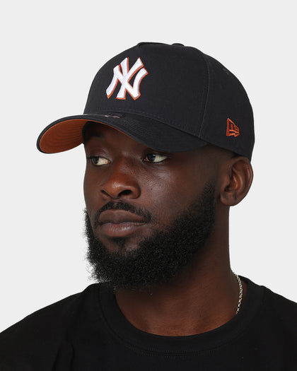 New Era New York Yankees 9FORTY A-Frame Snapback Navy/Rust