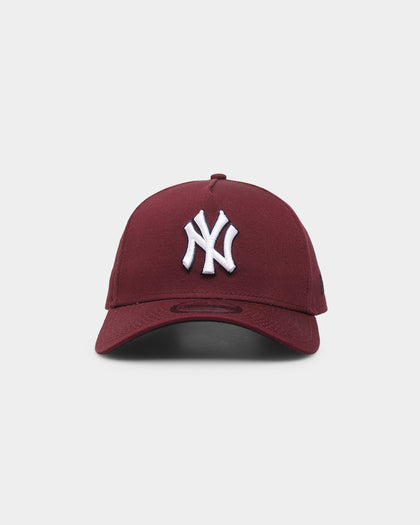New Era New York Yankees 9FORTY A-Frame Snapback Maroon/Navy/White