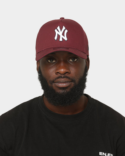 New Era New York Yankees 9FORTY A-Frame Snapback Maroon/Navy/White