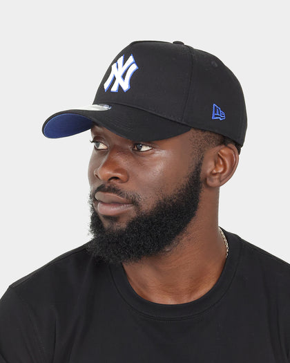 New Era New York Yankees 'Black Royal' 9FORTY A-Frame Snapback Black/Royal/White