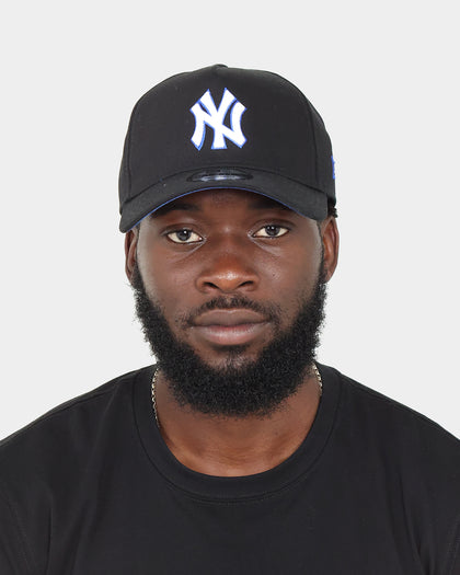 New Era New York Yankees 'Black Royal' 9FORTY A-Frame Snapback Black/Royal/White