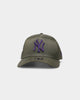 New Era New York Yankees 'Ripstop' 9FORTY A-Frame Snapback Olive/Purple