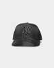 New Era New York Yankees 'Ripstop' 9FORTY A-Frame Snapback Black/Green