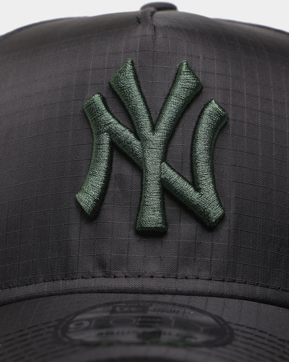 New Era New York Yankees 'Ripstop' 9FORTY A-Frame Snapback Black/Green